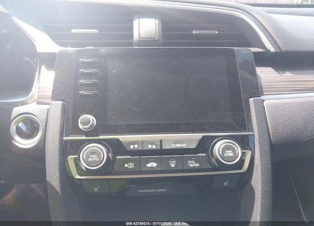 2019 HONDA CIVIC VIN: JHMFC1F72KX002126