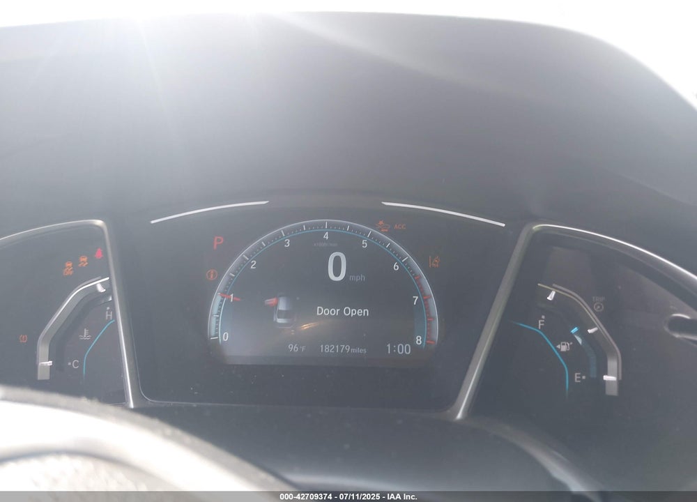 2019 HONDA CIVIC VIN: JHMFC1F72KX002126