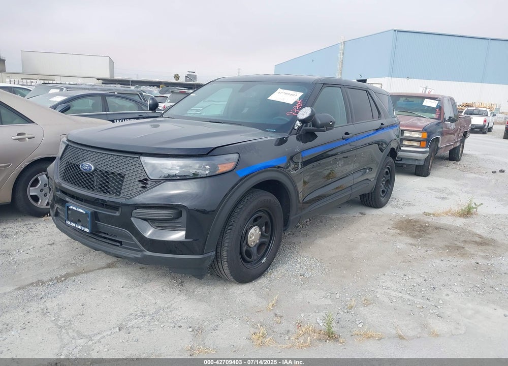 2023 FORD POLICE INTERCEPTOR SEDAN VIN: 1FM5K8AB4PGB74553