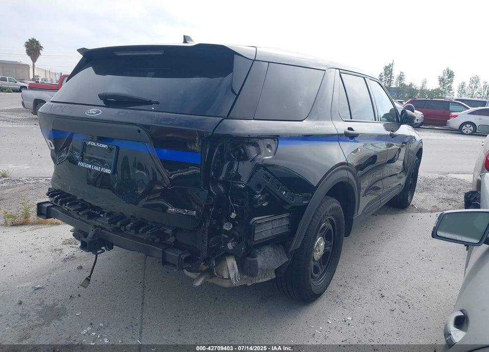 2023 FORD POLICE INTERCEPTOR SEDAN VIN: 1FM5K8AB4PGB74553