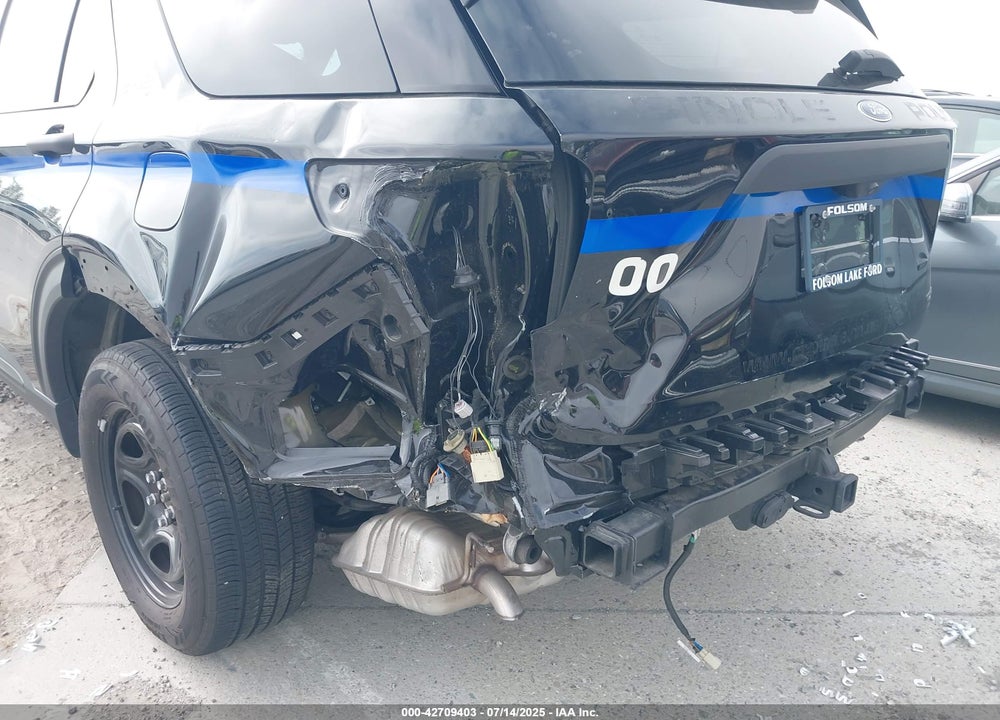 2023 FORD POLICE INTERCEPTOR SEDAN VIN: 1FM5K8AB4PGB74553