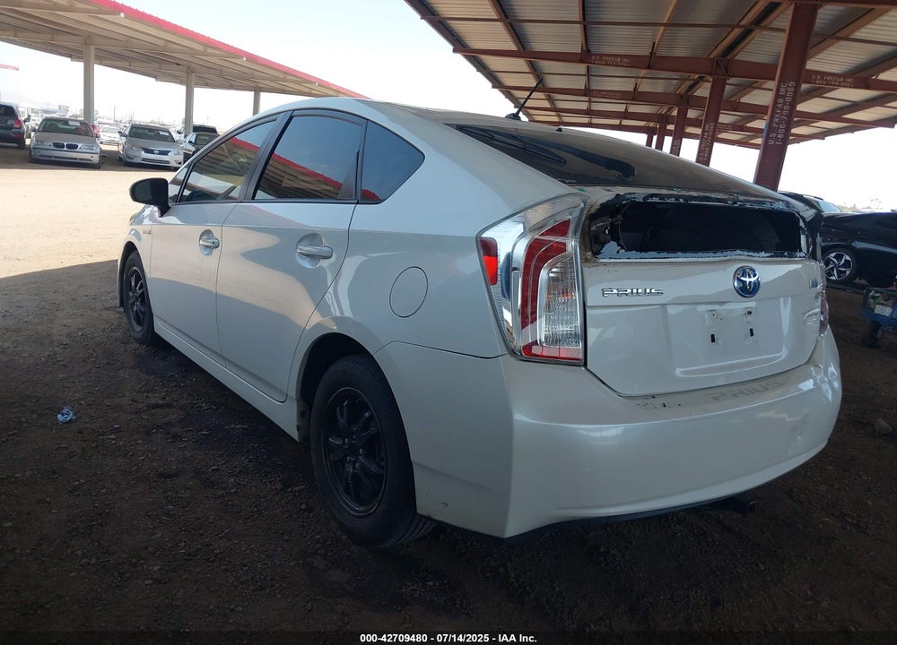 2013 TOYOTA PRIUS VIN: JTDKN3DU9D5663441