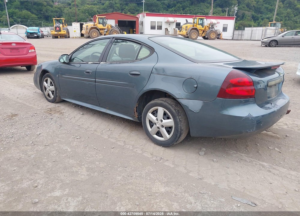 2007 PONTIAC GRAND PRIX VIN: 2G2WP552271214200