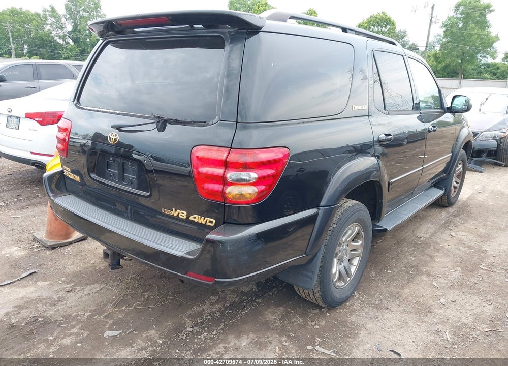 2004 TOYOTA SEQUOIA LIMITED V8 VIN: 5TDBT48A64S219813
