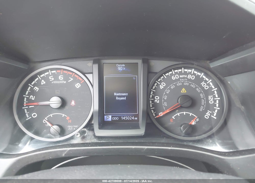 2020 TOYOTA TACOMA VIN: 5TFRX5GN7LX177870