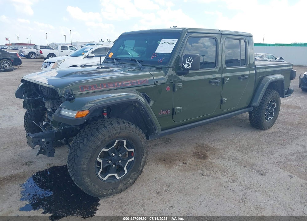 2021 JEEP GLADIATOR RUBICON 4X4 VIN: 1C6JJTBGXML587011