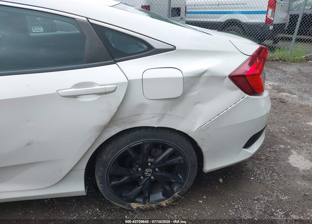 2019 HONDA CIVIC VIN: 2HGFC2F86KH574791