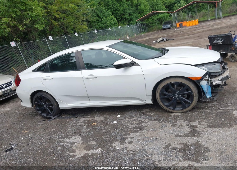 2019 HONDA CIVIC VIN: 2HGFC2F86KH574791