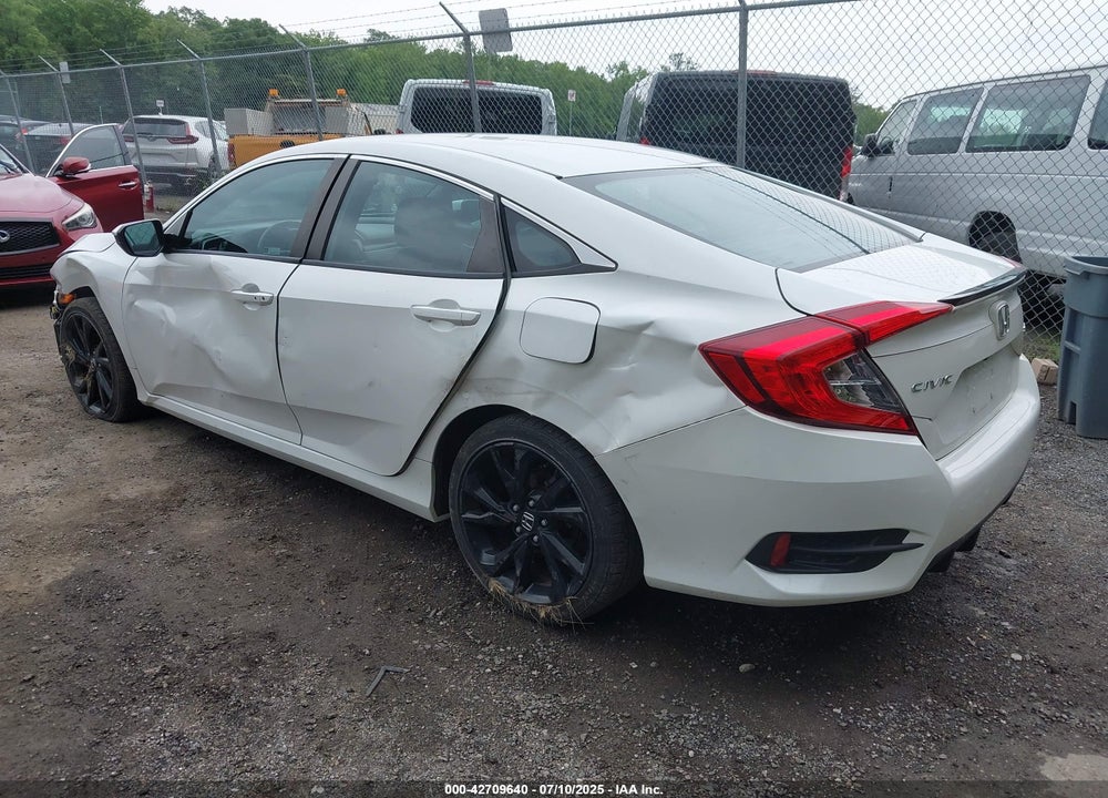 2019 HONDA CIVIC VIN: 2HGFC2F86KH574791
