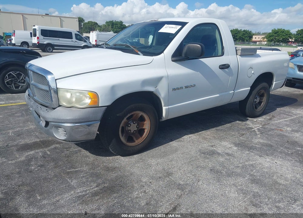 2002 DODGE RAM 1500 ST VIN: 1D7HA16K72J222133