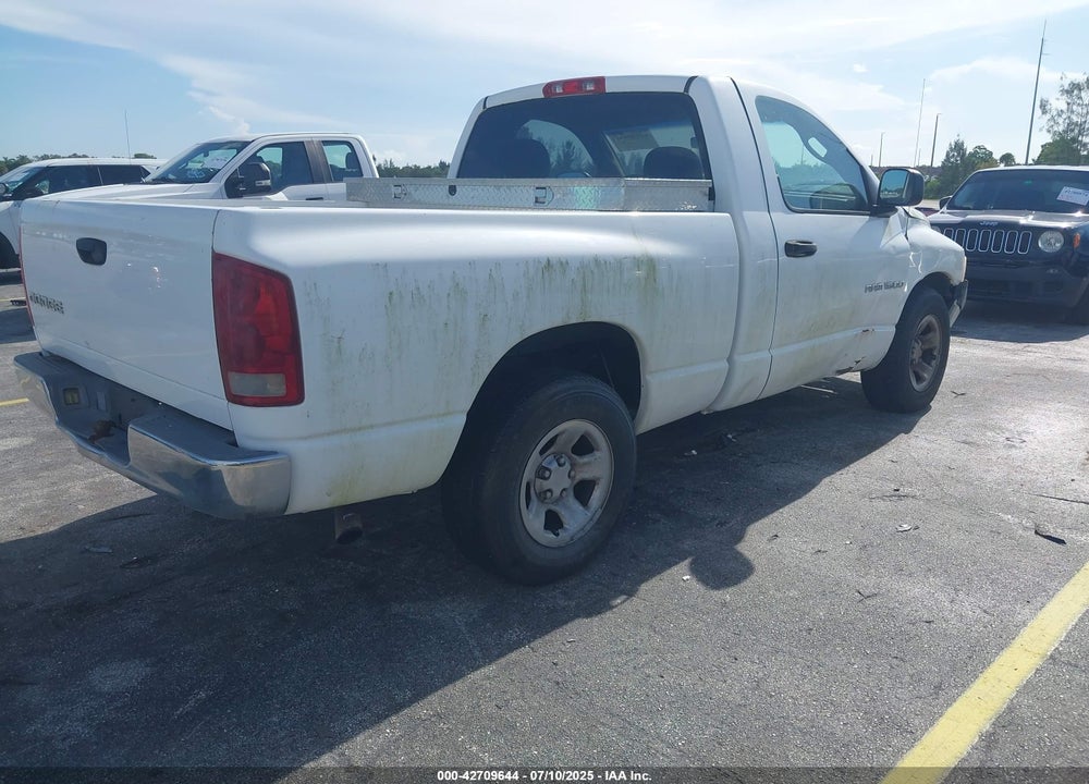 2002 DODGE RAM 1500 ST VIN: 1D7HA16K72J222133