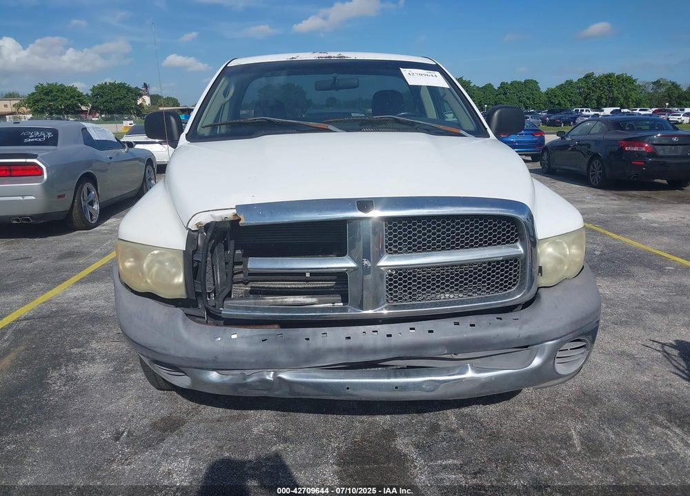 2002 DODGE RAM 1500 ST VIN: 1D7HA16K72J222133
