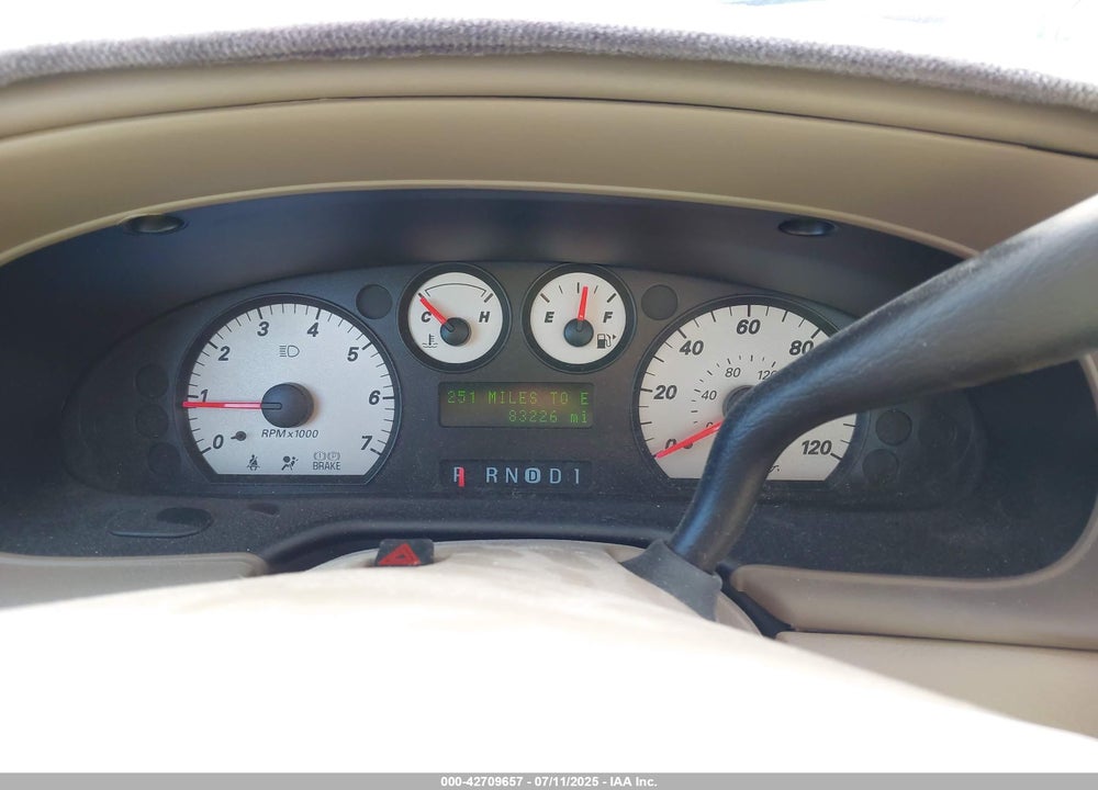 2005 MERCURY SABLE GS VIN: 1MEFM50U05A634780