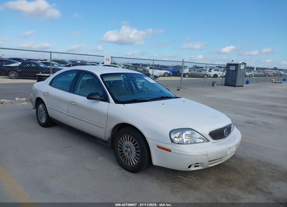2005 MERCURY SABLE GS VIN: 1MEFM50U05A634780