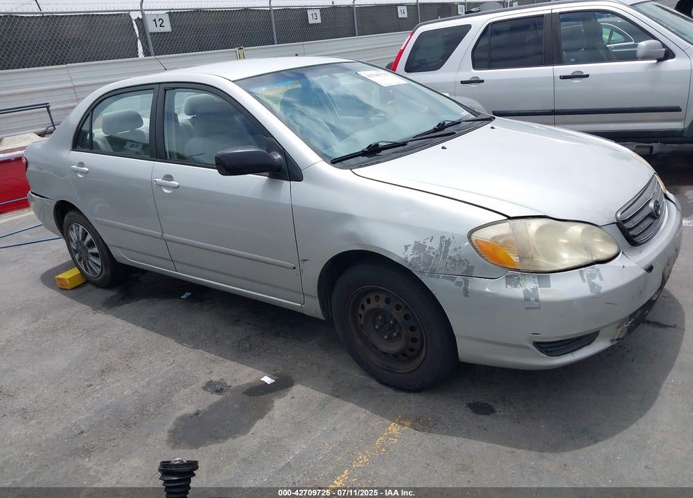 2004 TOYOTA COROLLA LE VIN: 1NXBR32E44Z227548