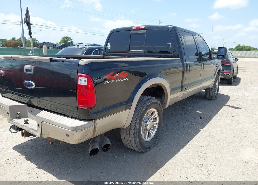 2008 FORD F-250 VIN: 1FTSW21R38ED47238