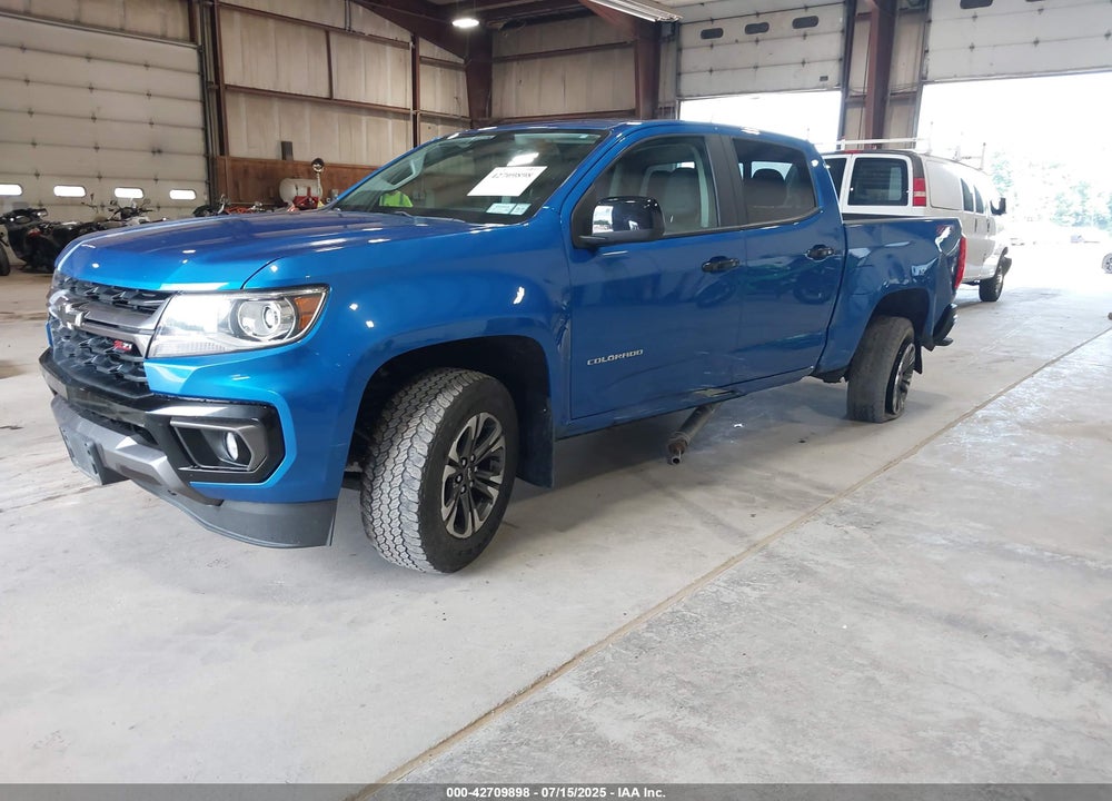 2021 CHEVROLET COLORADO VIN: 1GCGTDEN7M1229129