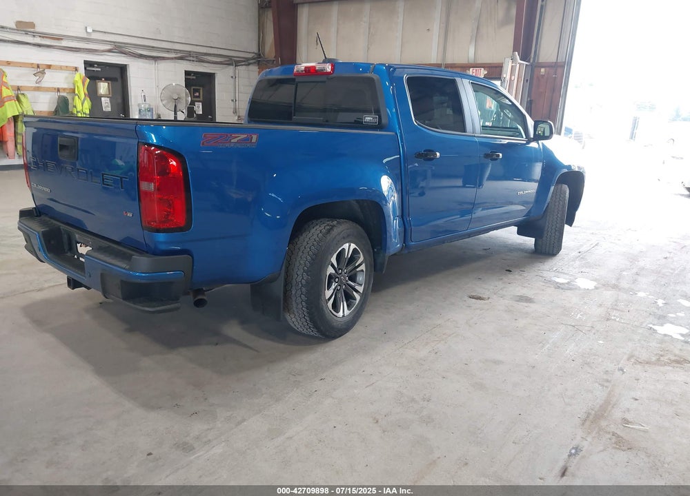 2021 CHEVROLET COLORADO VIN: 1GCGTDEN7M1229129