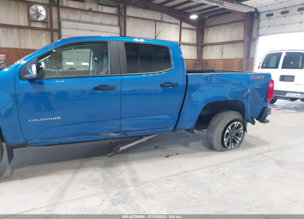 2021 CHEVROLET COLORADO VIN: 1GCGTDEN7M1229129