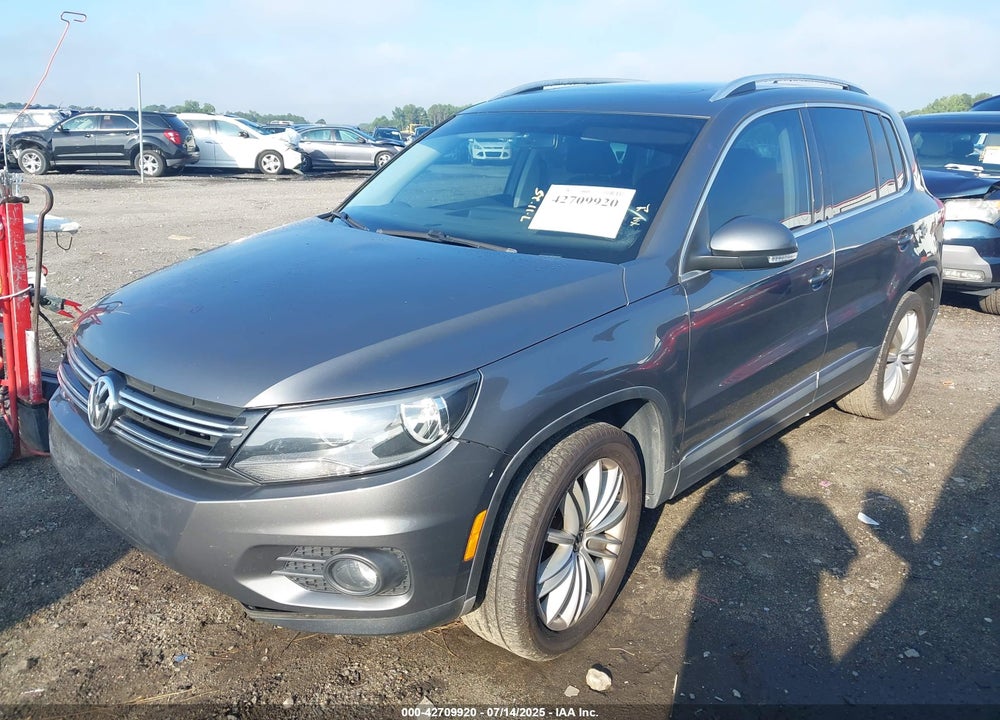 2014 VOLKSWAGEN TIGUAN VIN: WVGAV3AXXEW556304