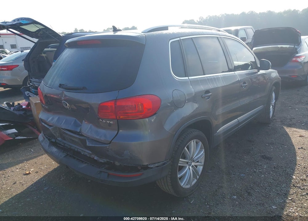 2014 VOLKSWAGEN TIGUAN VIN: WVGAV3AXXEW556304