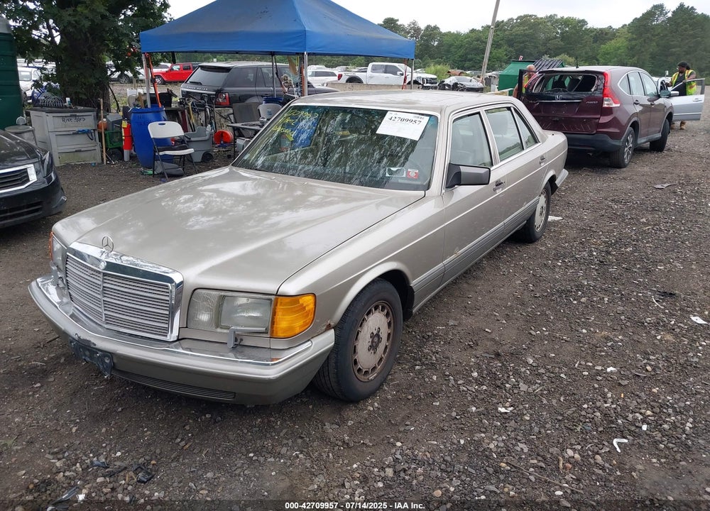 1991 MERCEDES-BENZ 420 SEL VIN: WDBCA35E4MA566872