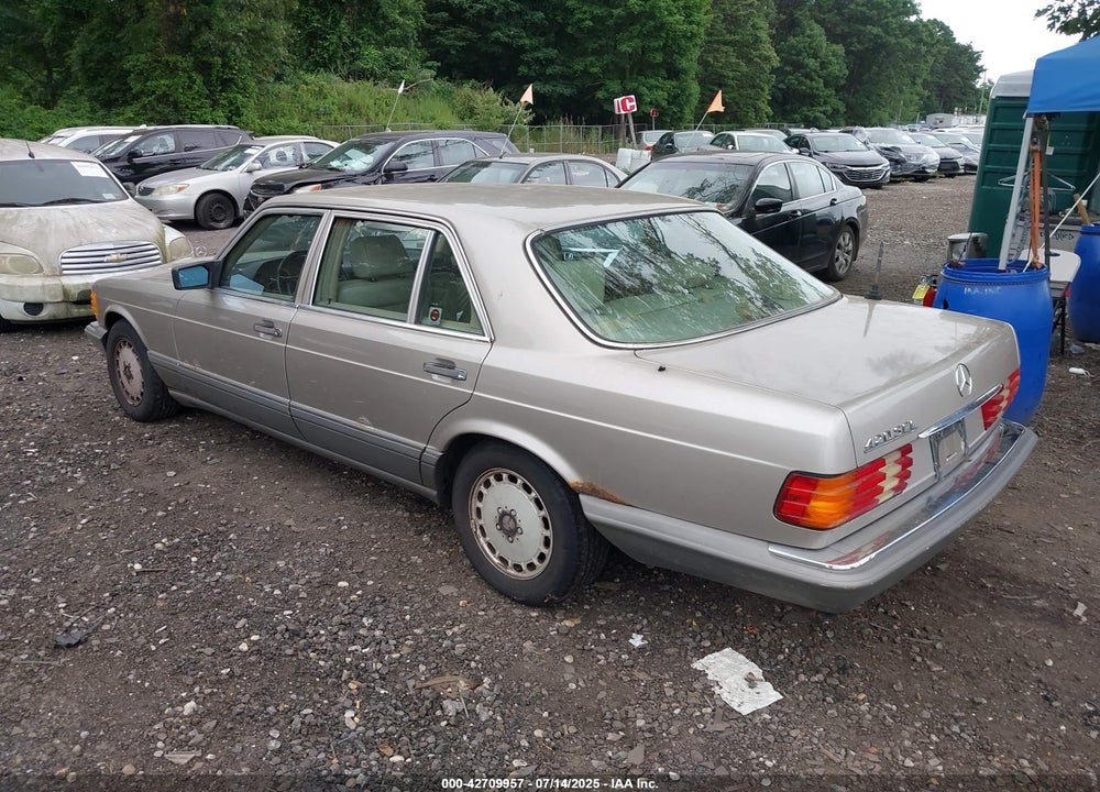 1991 MERCEDES-BENZ 420 SEL VIN: WDBCA35E4MA566872
