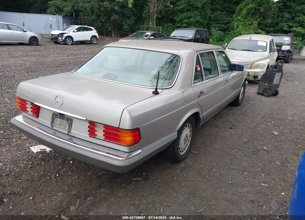 1991 MERCEDES-BENZ 420 SEL VIN: WDBCA35E4MA566872