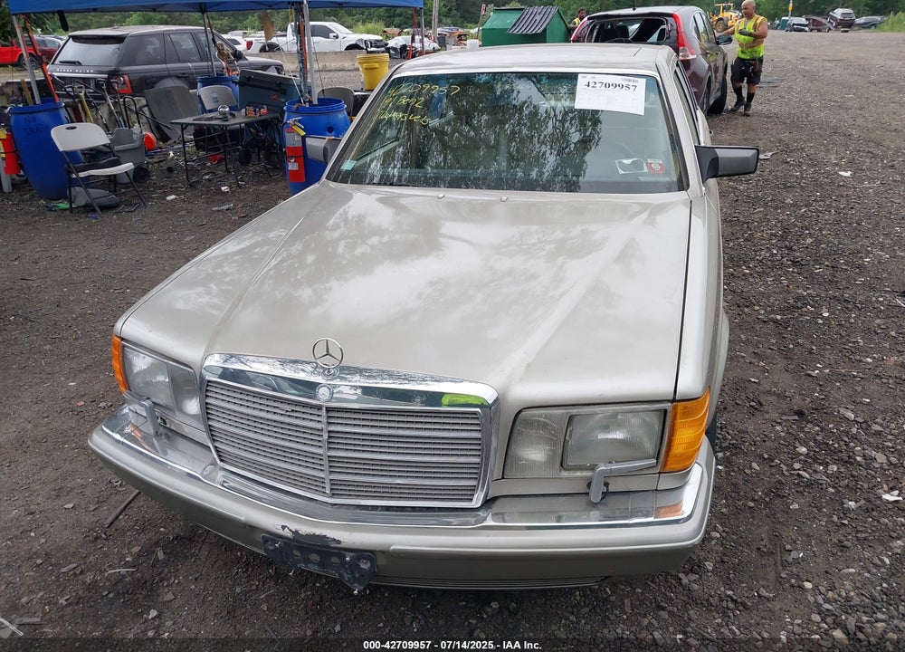 1991 MERCEDES-BENZ 420 SEL VIN: WDBCA35E4MA566872