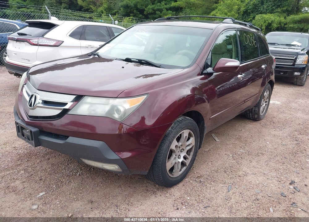 2007 ACURA MDX VIN: 2HNYD28437H539710