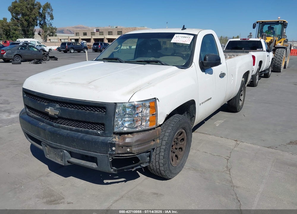 2007 CHEVROLET SILVERADO 1500 WORK TRUCK VIN: 1GCEC14C47Z534924