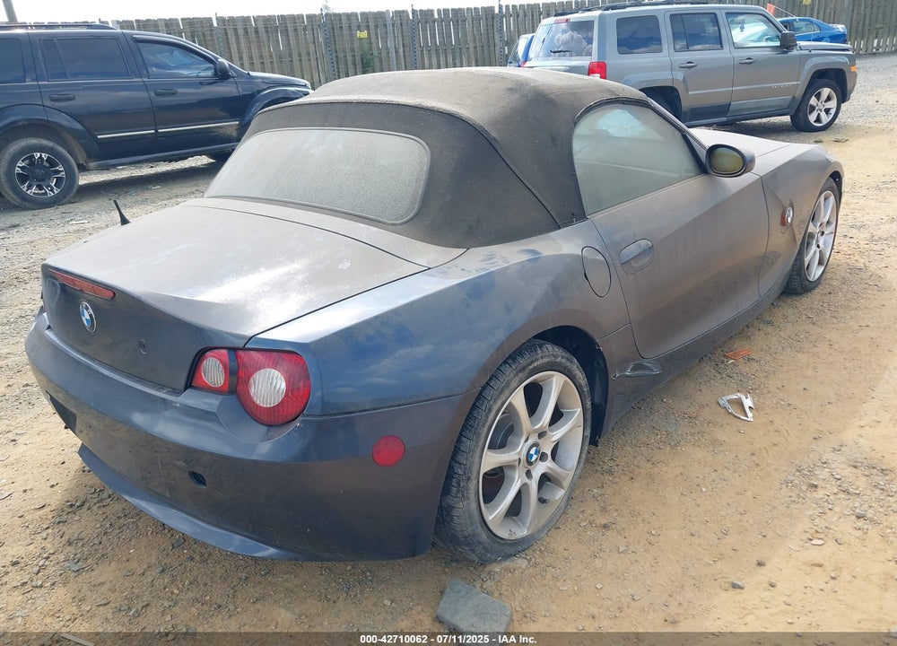 2003 BMW Z4 3.0I VIN: 4USBT53443LT24013