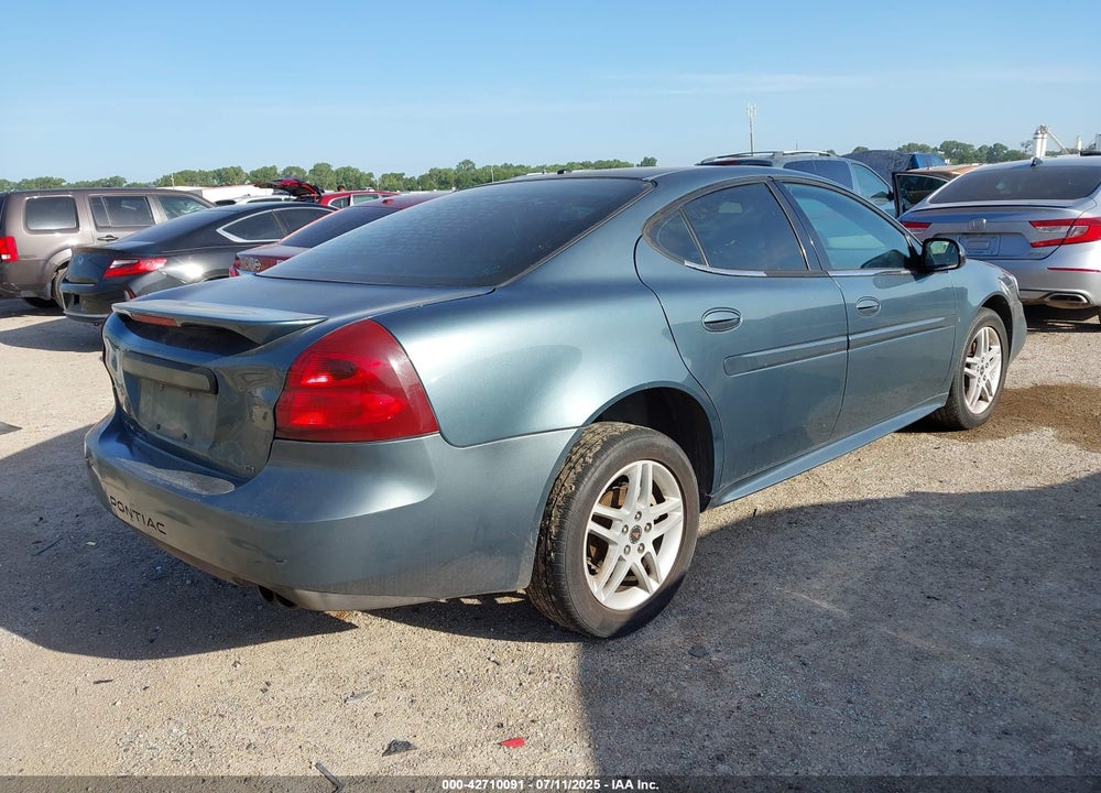 2006 PONTIAC GRAND PRIX GT VIN: 2G2WR554161204428