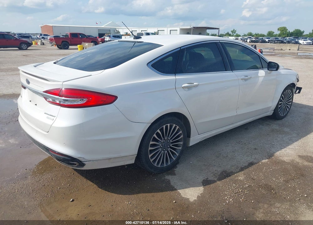 2017 FORD FUSION VIN: 3FA6P0K99HR231417