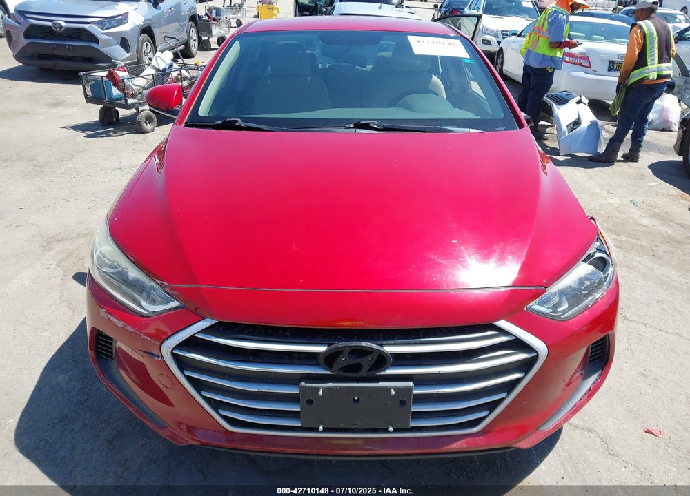 2018 HYUNDAI ELANTRA VIN: KMHD74LF0JU547375