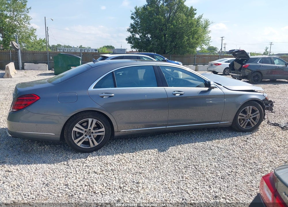 2018 MERCEDES-BENZ S 450 4MATIC VIN: WDDUG6EB7JA369160