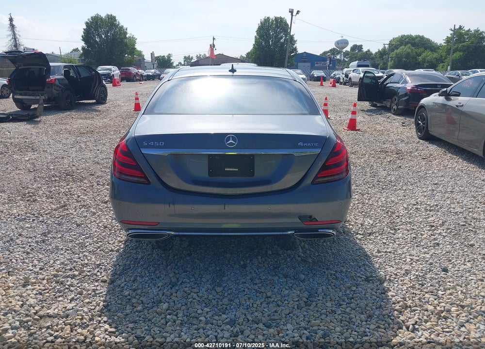 2018 MERCEDES-BENZ S 450 4MATIC VIN: WDDUG6EB7JA369160