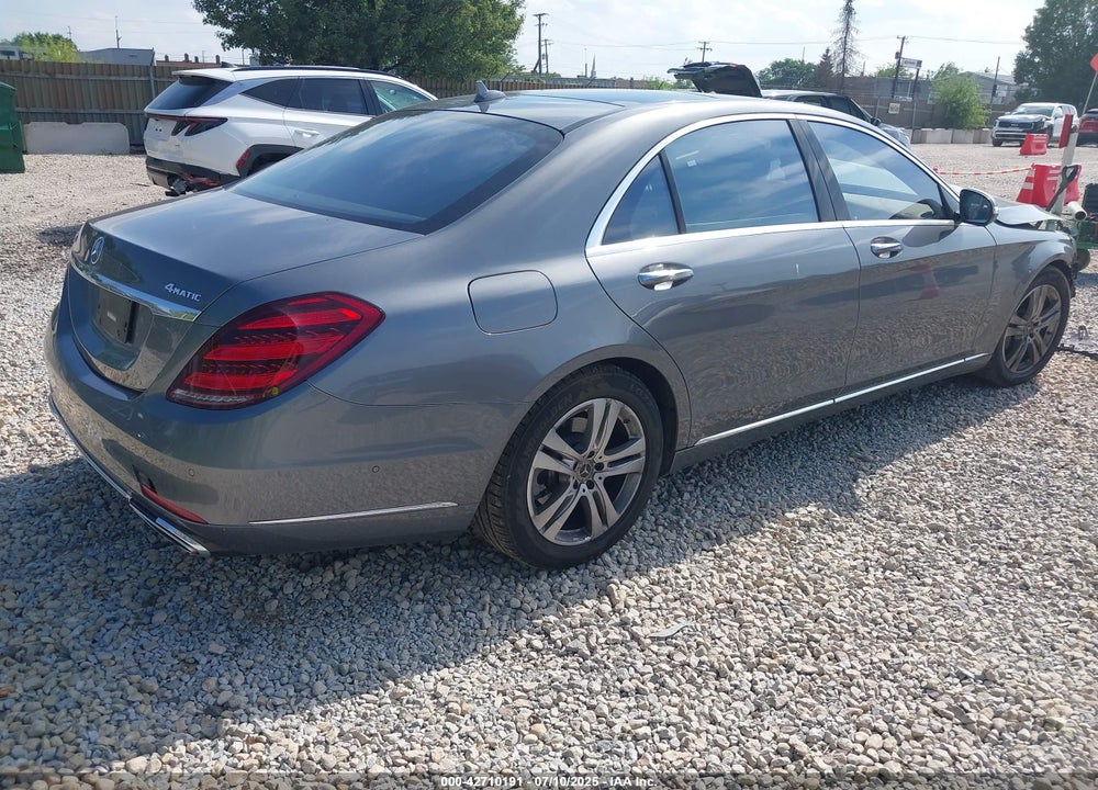 2018 MERCEDES-BENZ S 450 4MATIC VIN: WDDUG6EB7JA369160