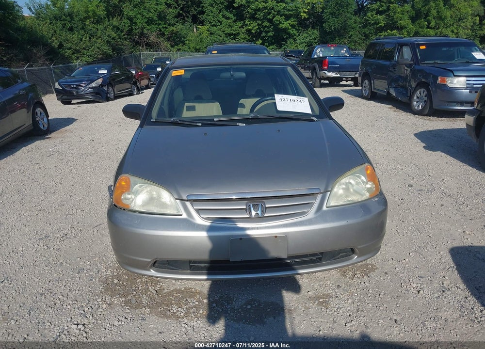 2003 HONDA CIVIC LX VIN: 1HGES15503L028735