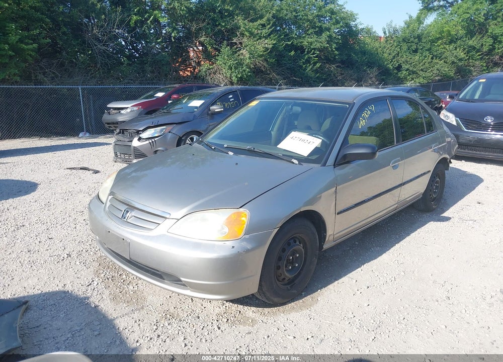 2003 HONDA CIVIC LX VIN: 1HGES15503L028735