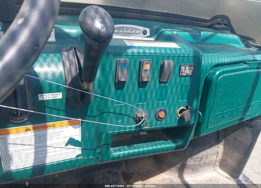 2008 POLARIS RANGER 4X4 VIN: 4XARH50A282701703