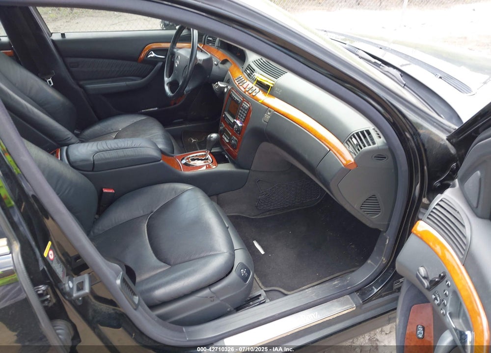 2001 MERCEDES-BENZ S 430 VIN: WDBNG70JX1A207136