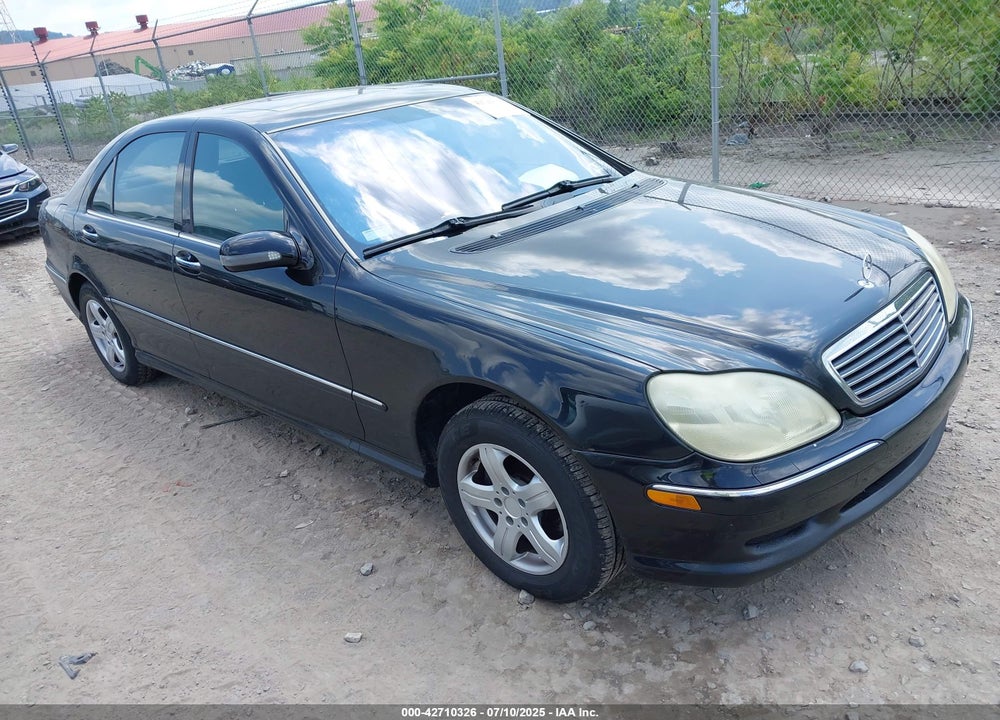 2001 MERCEDES-BENZ S 430 VIN: WDBNG70JX1A207136