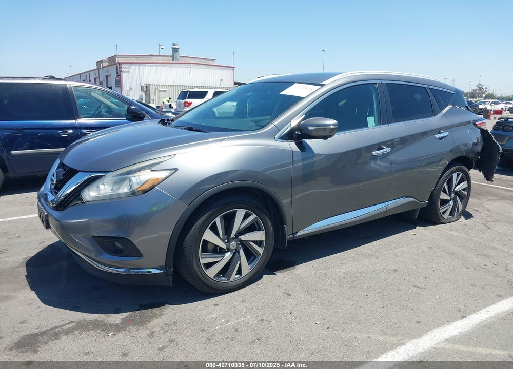 2015 NISSAN MURANO VIN: 5N1AZ2MHXFN266008
