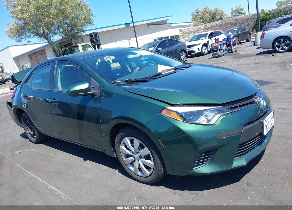 2016 TOYOTA COROLLA VIN: 5YFBURHE7GP392119