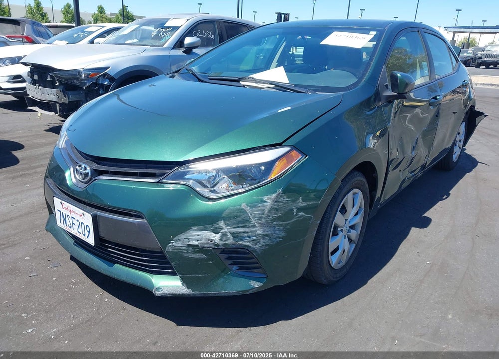 2016 TOYOTA COROLLA VIN: 5YFBURHE7GP392119