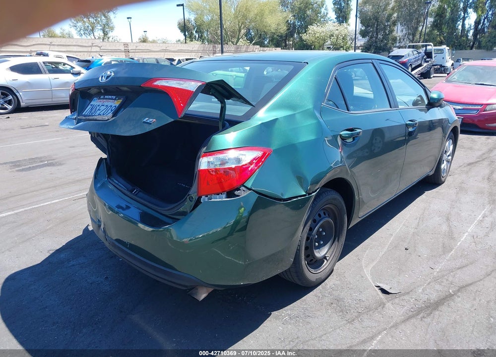 2016 TOYOTA COROLLA VIN: 5YFBURHE7GP392119