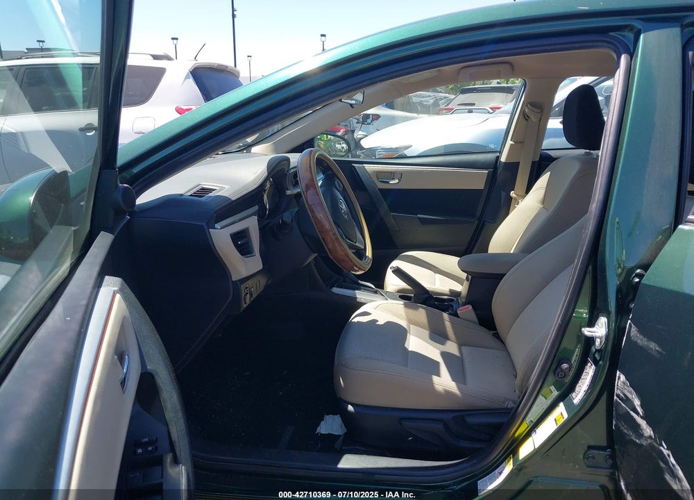2016 TOYOTA COROLLA VIN: 5YFBURHE7GP392119