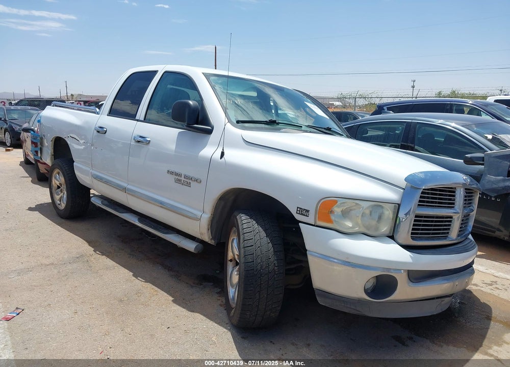 2005 DODGE RAM 1500 SLT/LARAMIE VIN: 1D7HA18D75S208729