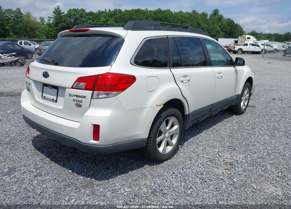 2013 SUBARU OUTBACK VIN: 4S4BRBCC7D3324661